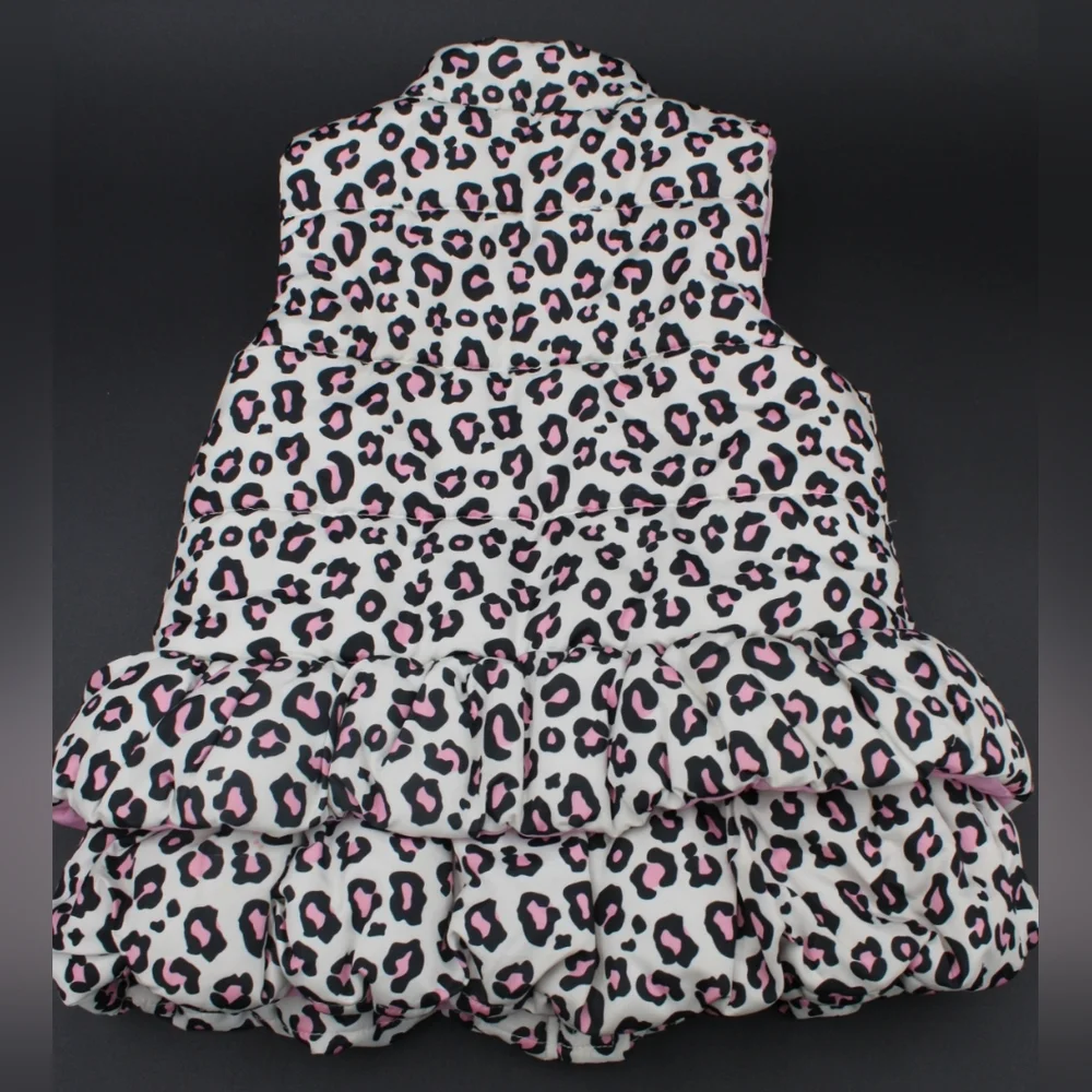 Kids Headquarters Cheetah Print Puffer Vest – Size 6